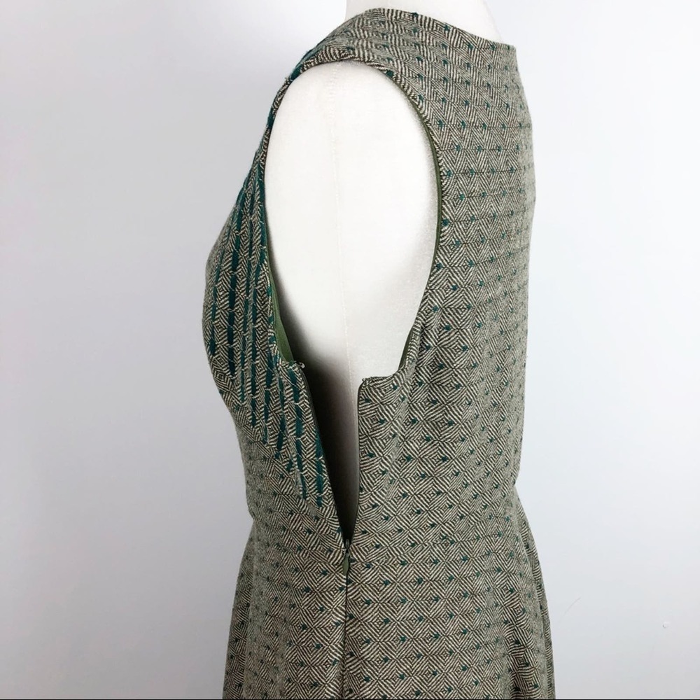 New Coconinno Vintage Berkeley Sleeveless Sweater Dress Size XL Green Wool - Picture 13 of 16